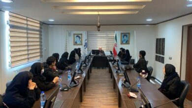 بازدید دانشجویان علوم آزمايشگاهي دامپزشکي دانشگاه فردوسي مشهد
