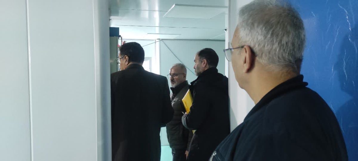 بازدید معاون محترم سلامت اداره‌کل دامپزشکی خراسان رضوی از روند احداث کلین‌روم تولید واکسنهای آنتروتوکسومی توکسوئیدی
