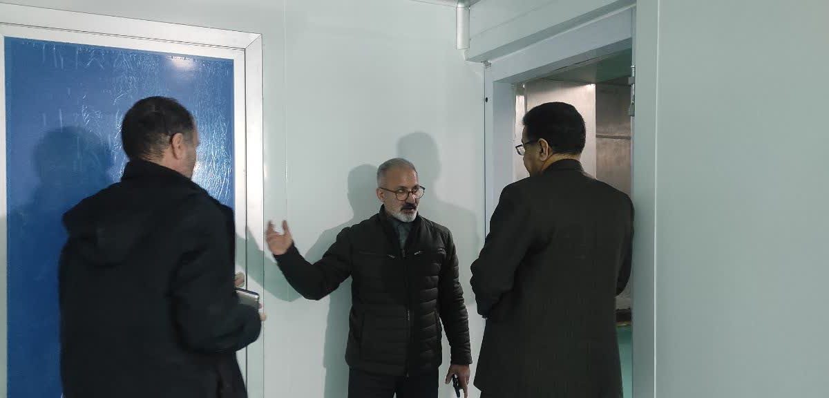 بازدید معاون محترم سلامت ادارهکل دامپزشکی خراسان رضوی از روند احداث کلینروم تولید واکسنهای آنتروتوکسومی توکسوئیدی