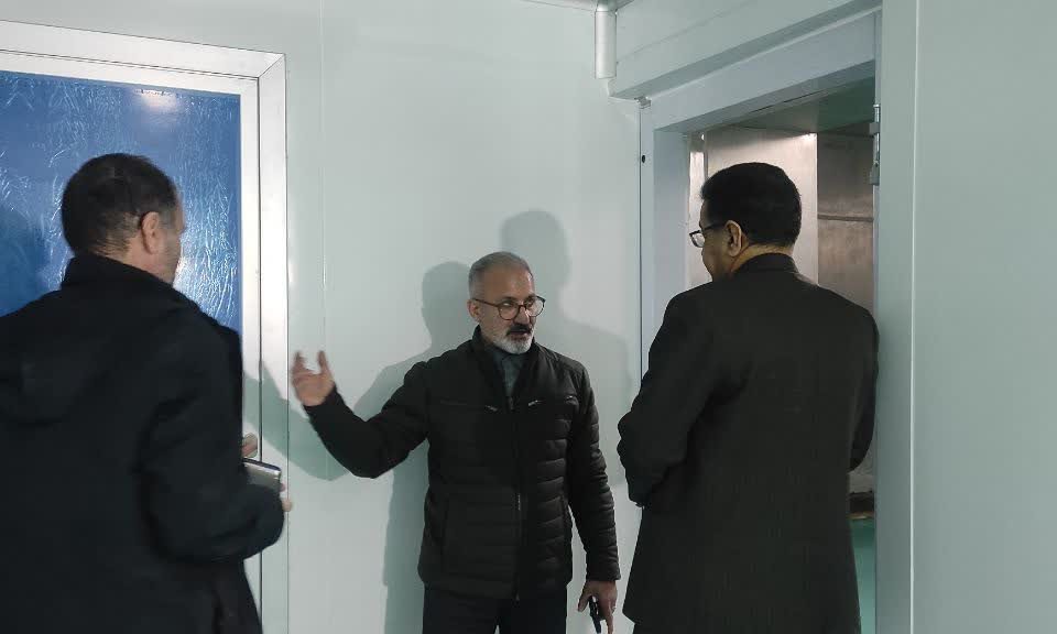 بازدید معاون محترم سلامت ادارهکل دامپزشکی خراسان رضوی از روند احداث کلینروم تولید واکسنهای آنتروتوکسومی توکسوئیدی